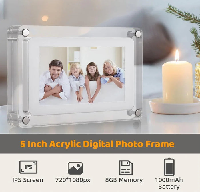 MEMORIES FRAME🎁 | Digital Frame 5’IN 8GB