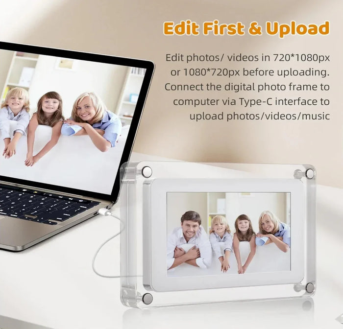 MEMORIES FRAME🎁 | Digital Frame 5’IN 8GB