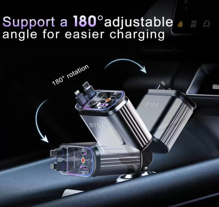 4-in-1 car charger