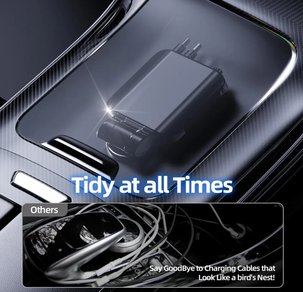 4-in-1 car charger - Pickory