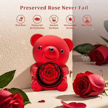 Eternal Rose Bear
