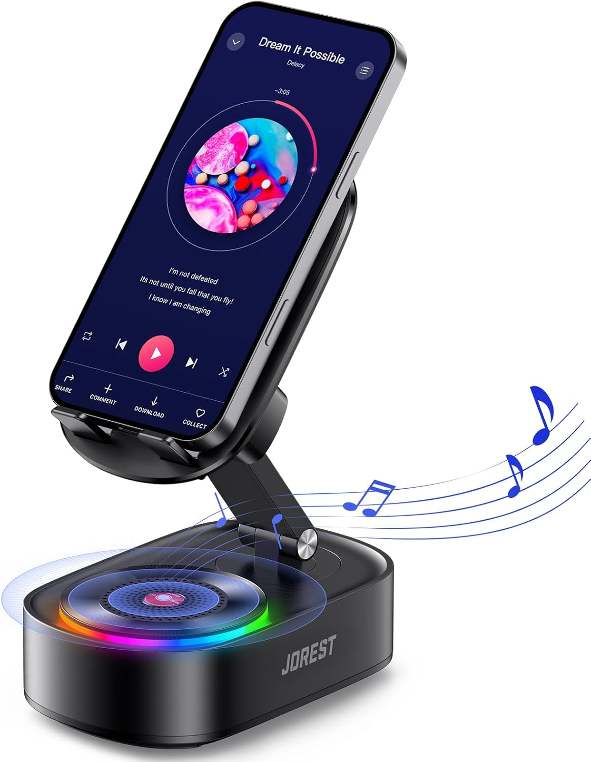 5-in-1 speaker phone stand