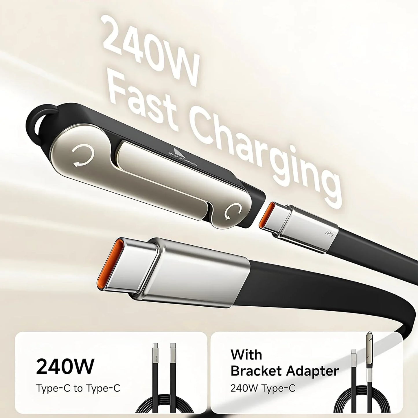 2-in-1 240W Charger